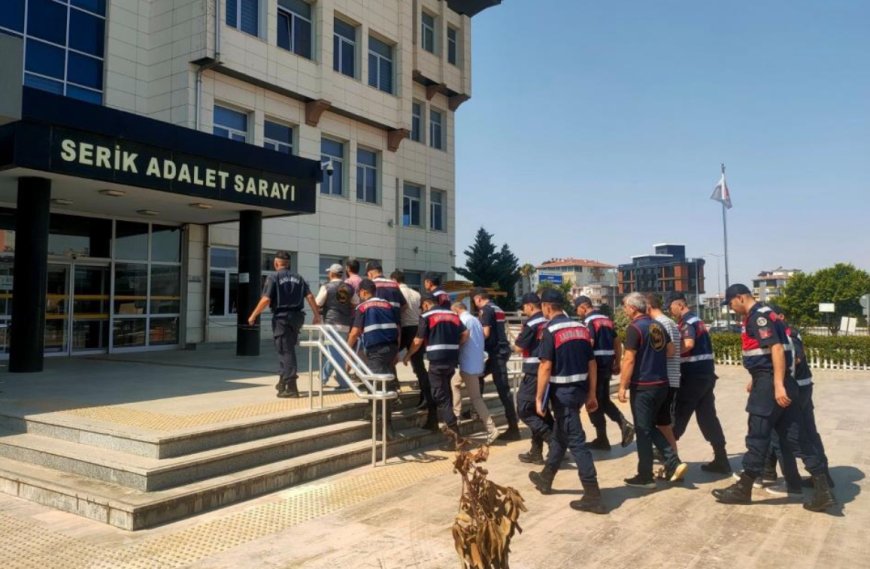 JASAT Ekiplerinden Serik’te Başarılı Operasyon: 7 Hükümlü Cezaevine Gönderildi