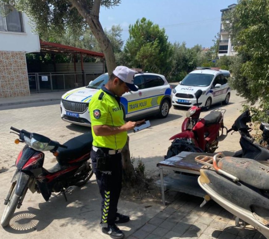 Gazipaşa’da Motosiklet Tamircilerine Eş Zamanlı Denetim