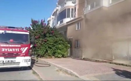 Manavgat’ta Mağaza Yangını Büyümeden Söndürüldü