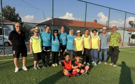Antalya’nın En Yüksek Köyünde Kadınlar Futbol Sahasında