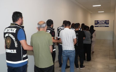 Antalya’da Asayiş Uygulamalarında 1 Haftada 225 Tutuklama!