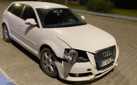 Antalya’nın Gazipaşa İlçesinde Otomobil ile Motosiklet Çarpıştı: 1 Yaralı