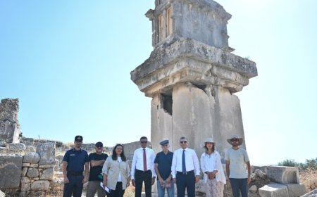 Vali Hulusi Şahin, Likya’nın Kalbinde İncelemelerde Bulundu