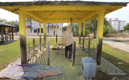 Kepez Belediyesi’nden Parklara Bakım ve Yenileme Atağı
