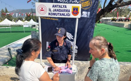 Antalya Jandarması'ndan 6284 Sayılı Kanun ve KADES Tanıtım Faaliyeti