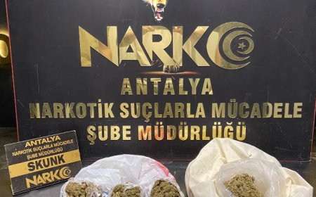 Antalya’da Narkotik Operasyonları: 1 Haftada 35 Tutuklama, Çok Sayıda Uyuşturucu Ele Geçirildi