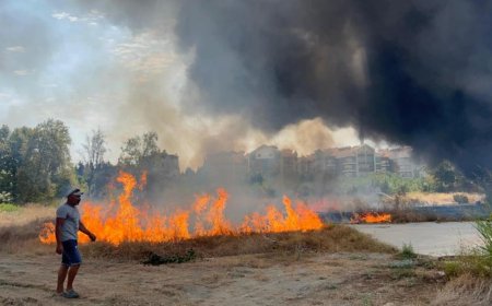Alanya’da Lunaparkta Kaynak Çalışması Yangına Neden Oldu