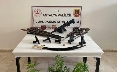 Serik’te Ruhsatsız Silah Operasyonu: 5 Şüpheli Gözaltında