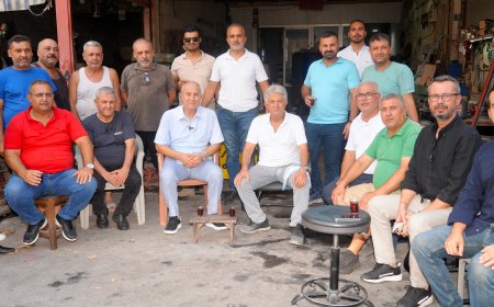 Başkan Özçelik’ten Sanayi Esnafına Asfalt ve Dönüşüm Müjdesi