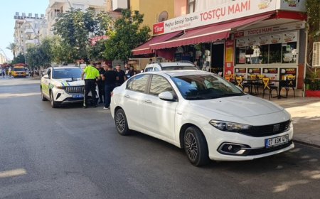 Manavgat'ta Korsan Turist Taşımacılığı Yapan Araca Ceza Kesildi