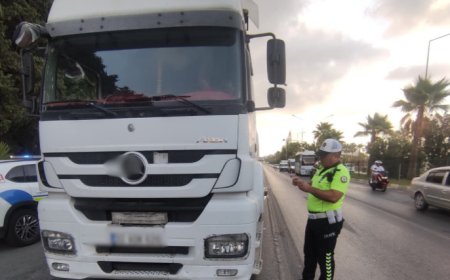 Antalya'da Trafik Denetimlerinde Son Bir Haftada 17 Binden Fazla Ceza