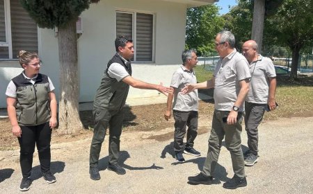 Orman Bölge Müdürü Kayıran, Yangın Söndürme Ekiplerini Ziyaret Etti