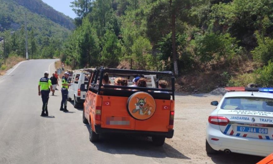 Turizmde Güvenlik Önceliği: Safari Araçları Denetlendi