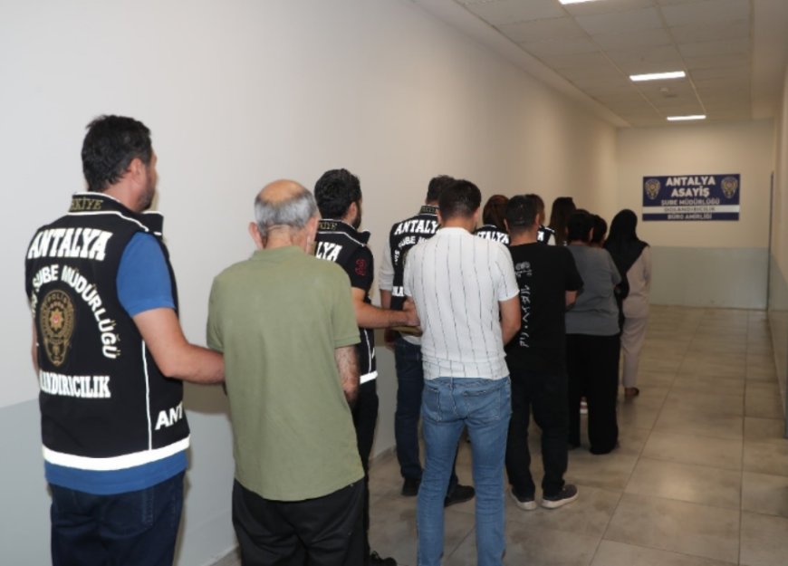 Antalya’da Asayiş Uygulamalarında 1 Haftada 225 Tutuklama!