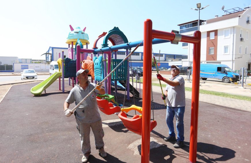 Altınova Sinan Mahallesi'ndeki Park Yenilenerek Halkın Hizmetine Sunuldu