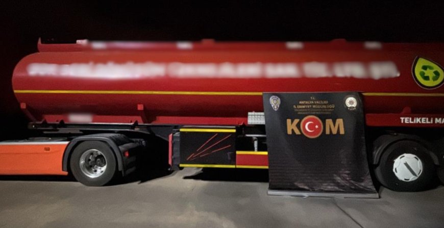 Antalya’da 1 Haftada Kaçakçılık Operasyonu: 29 Bin Litre Akaryakıt ve 42 Bin Makaron Yakalandı