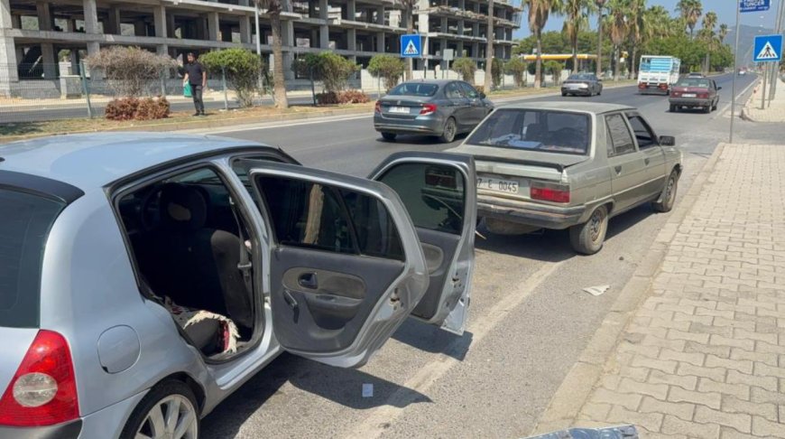 Gazipaşa’da Trafik Kazası: Zincirleme Çarpışmada 2 Kişi Yaralandı
