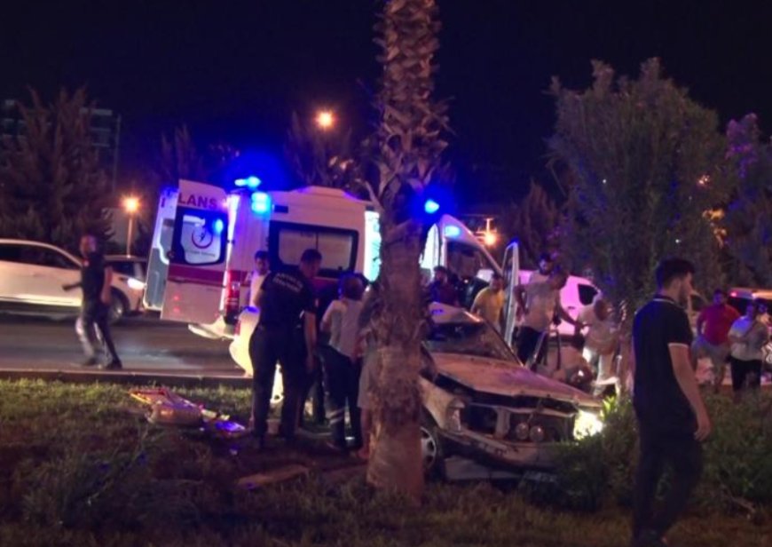 Antalya’da Feci Kaza: Kardeşler Araçta Sıkıştı, Baba Gözyaşlarına Boğuldu