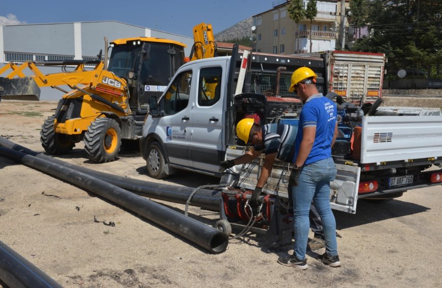 ASAT’tan Elmalı Gündoğan’a Modern İçme Suyu Hattı