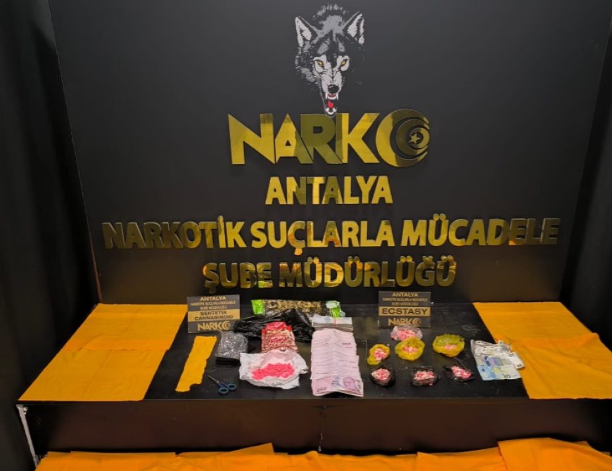 Antalya'da 1 Haftada Narkotik Operasyonları: 20 Tutuklama, Kilolarca Uyuşturucu Ele Geçirildi