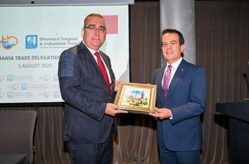 ATB'den Arnavutluk Çıkarması: Tiran’da Stratejik Temaslar