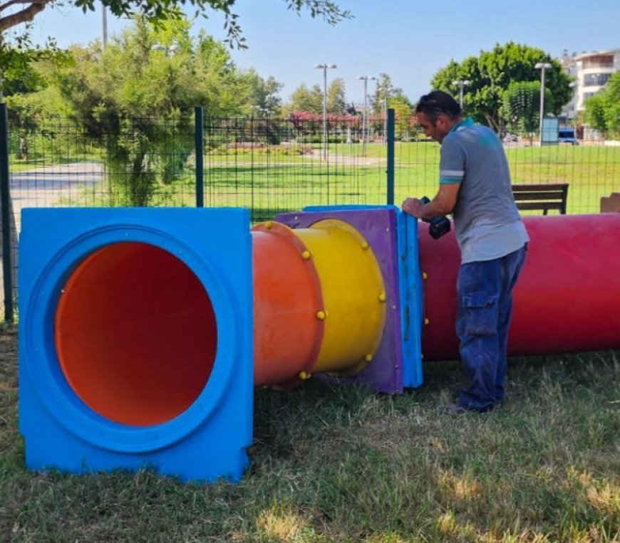 Manavgat Belediyesi’nden Evcil Dostlara Yeni Eğitim Alanları