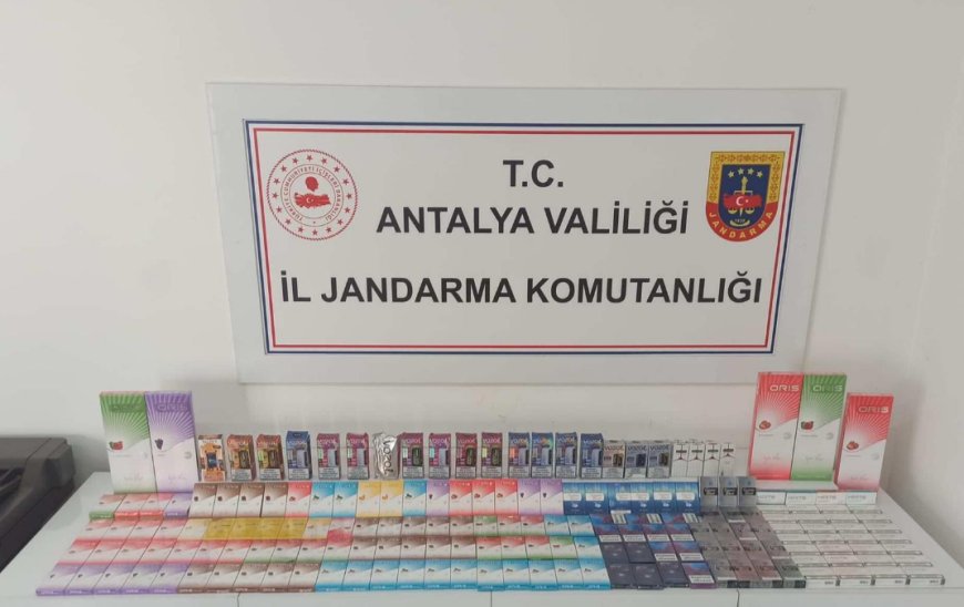 Alanya’da Kaçak Sigara Operasyonu: Çok Sayıda Ürün Ele Geçirildi