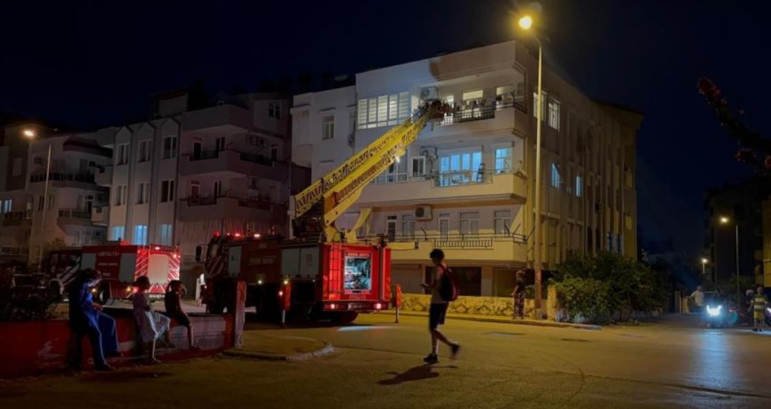 Manavgat’ta Duman Paniği: Ocakta Unutulan Tencere Korkuttu