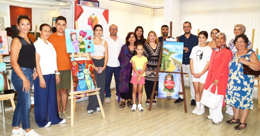Antalyalı Genç Sanatçılardan Yağlıboya Sergisi: Hayaller Tuvale Yansıdı