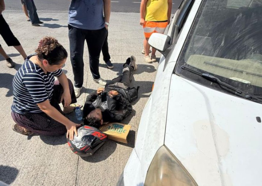 Gazipaşa'da Feci Kaza: Motosikletli Sürücü Yaralandı