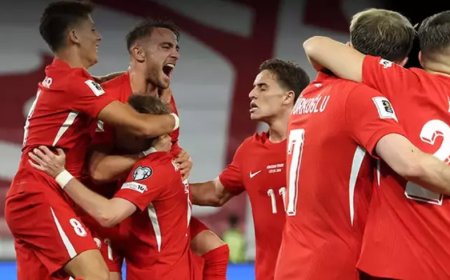 Milli takımımız Gürcistan karşısında 3 golle kazandı