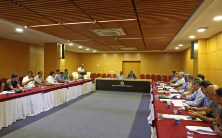 Antalya'daki Haller Yeni Sezona Hazırlanıyor: Koordinasyon Toplantısı Yapıldı