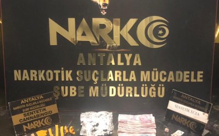 Antalya’da Narkotik Operasyonları: 193 Şüpheli Yakalandı