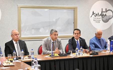 Antalya'da Tarım Zirvesi: Vali Şahin, ATB'nin Konuğu Oldu