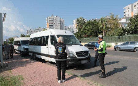 Antalya'da Okul Güvenliği İçin Kapsamlı Denetim Başladı