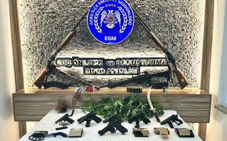 Aksu'da Eş Zamanlı Operasyon: Silah ve Mühimmat Ele Geçirildi