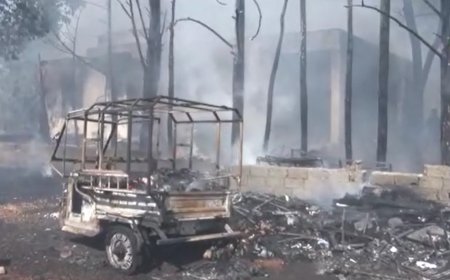 Hurda Deposunda Yangın Paniği: Evleri Yanan Aileden "Kundaklama" İddiası