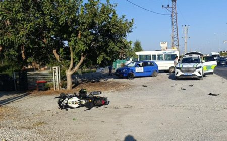 Manavgat'ta Feci Kaza: Motosiklet Sürücüsü Ağır Yaralandı
