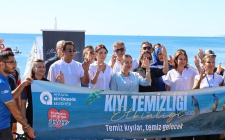 Başkan Vekili Özdemir Kıyı Temizliğine Destek Verdi: "Denizlerimiz Kirlenmesin"