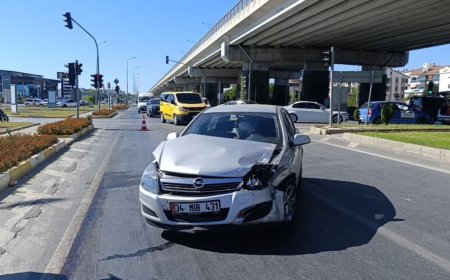Manavgat'ta Kırmızı Işık İhlali Kazaya Neden Oldu: 1 Yaralı