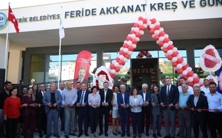 Serik'te Yeni Bir Yaşam Alanı: Hayırsever Destekli Kreş ve Gündüz Bakımevi Hizmete Girdi