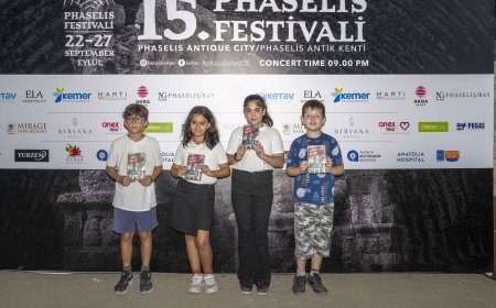 Phaselis Festivali'nde Geleceğin Sanatseverleri Yetişiyor: Çocuklara Özel Mozart Etkinliği