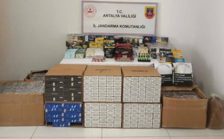 Kaş'ta Kaçak Sigara Operasyonu: 150 Bin Makaron Ele Geçirildi