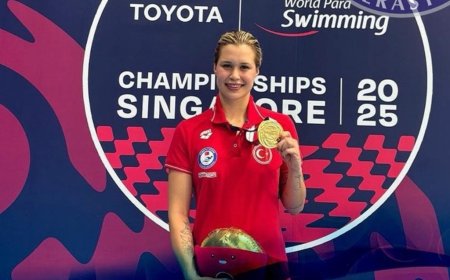 Milli para yüzücü Defne Kurt'tan 5. dünya şampiyonluğu