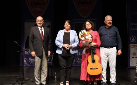 İsveçli Virtüöz Celia Linde Sahnedeydi: Uluslararası Antalya Gitar Festivali Final Yaptı.