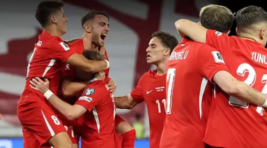 Milli takımımız Gürcistan karşısında 3 golle kazandı