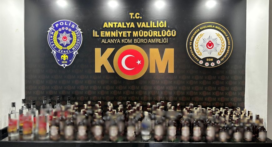 Antalya'da Bir Haftada Milyonluk Kaçak Ürün Ele Geçirildi