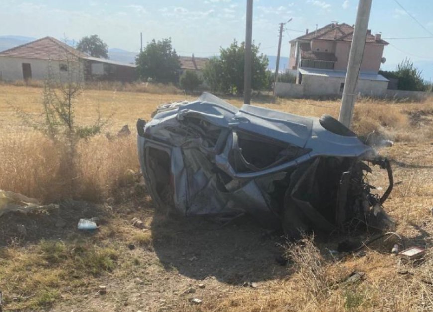 Korkuteli'de Feci Kaza: Otomobil Şarampole Yuvarlandı, Sürücüsü Öldü