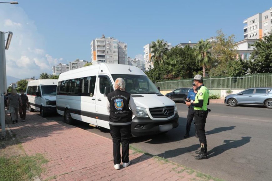 Antalya'da Okul Güvenliği İçin Kapsamlı Denetim Başladı