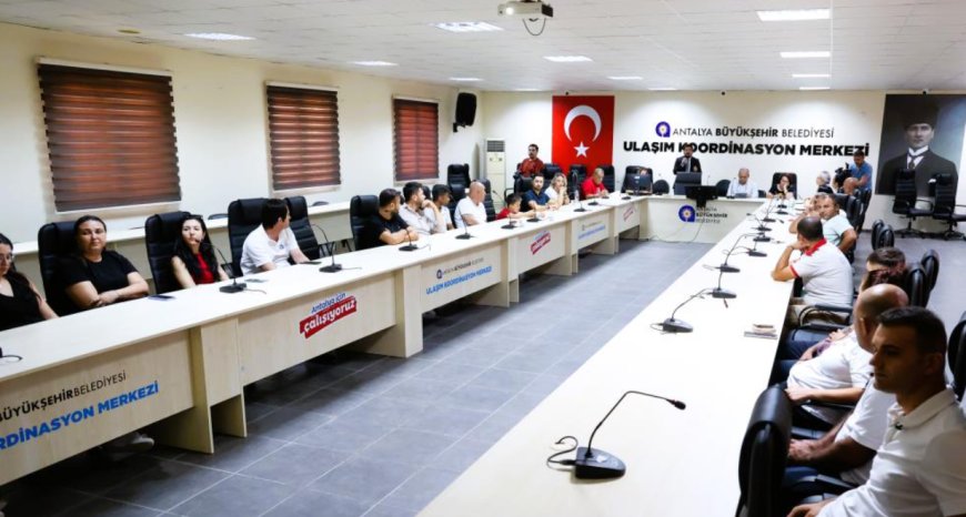 Antalya Otobüs Şoförleri Engelsiz Ulaşım İçin Eğitiliyor